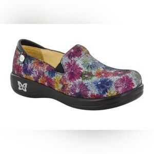 Alegria Keli PRO Bloomies Colorful Floral Clogs Women’s Size 7-7.5